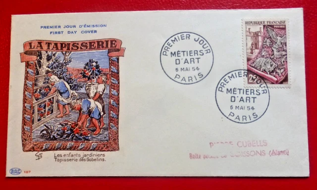 FDC - Enveloppe 1er jour FDC Andorre N°277 1er bureau de poste français