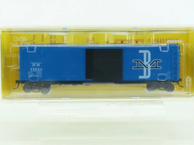 HO Scale Kadee #6015 BM Boston & Maine 50' PS-1 Box Car #77649 - Sealed
