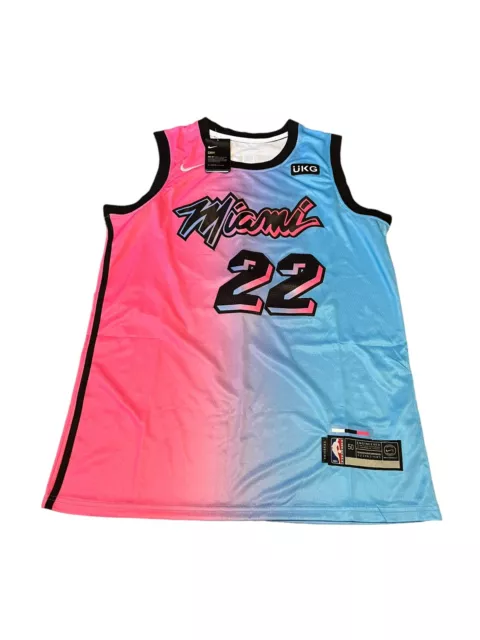 Nike Jimmy Butler Miami Heat Vice City Swingman Jersey. Size 52XL