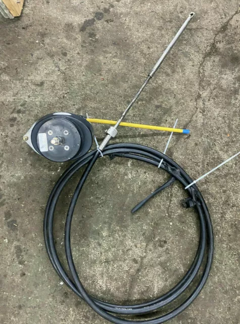 Teleflex Marine Boat Steering rack and 16ft cable