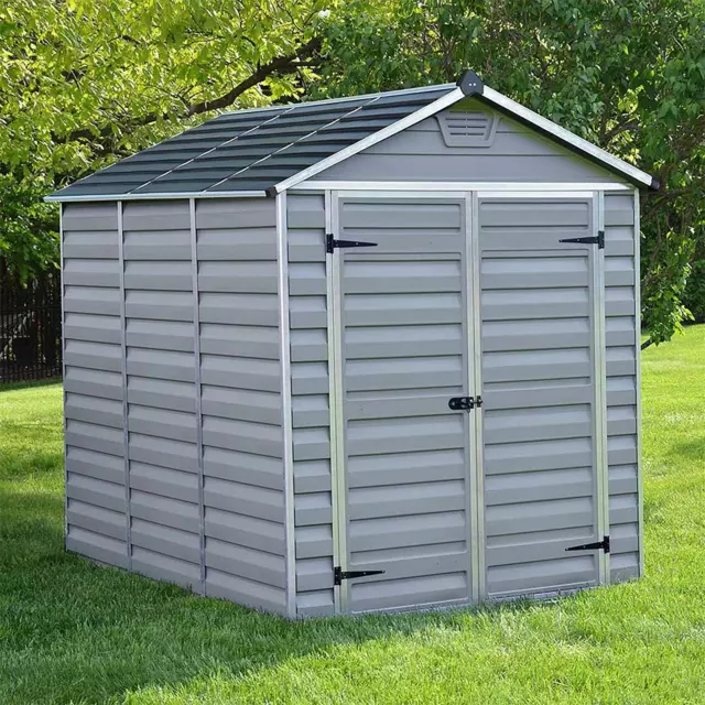 Garden Shed Plastic Grey Palram Canopia Skylight 4x6ft 6x3ft 6x5ft 6x8 6x10 6x12