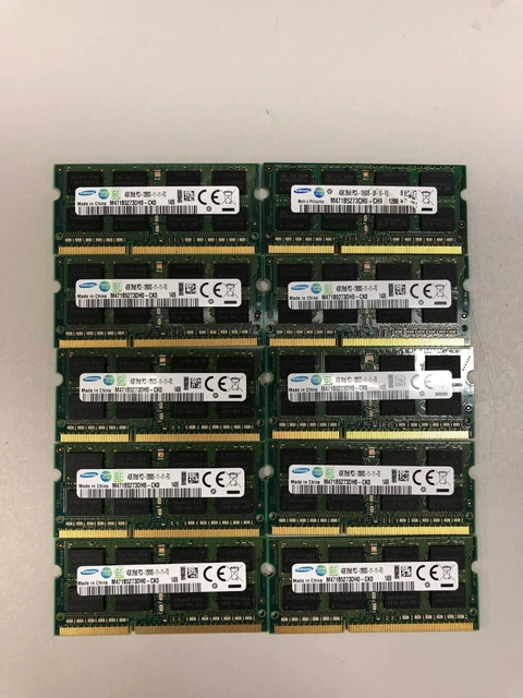 Lot De 7 Barrettes RAM Axiom 8Go DDR3 PC3-12800, Testées Fonctionnelles