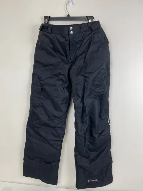 Columbia Mens Snow Pants ~ Omni-Heat ~ Omni-Shield ~ XL  Black 34x30