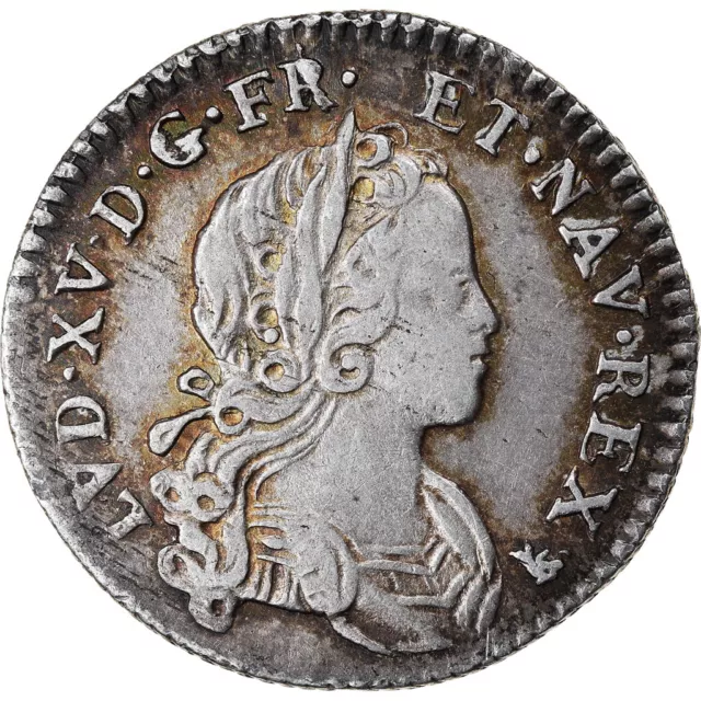 [#902761] Monnaie, France, Louis XV, 1/12 Écu ou X-S de France-Navarre, 10 Sols-