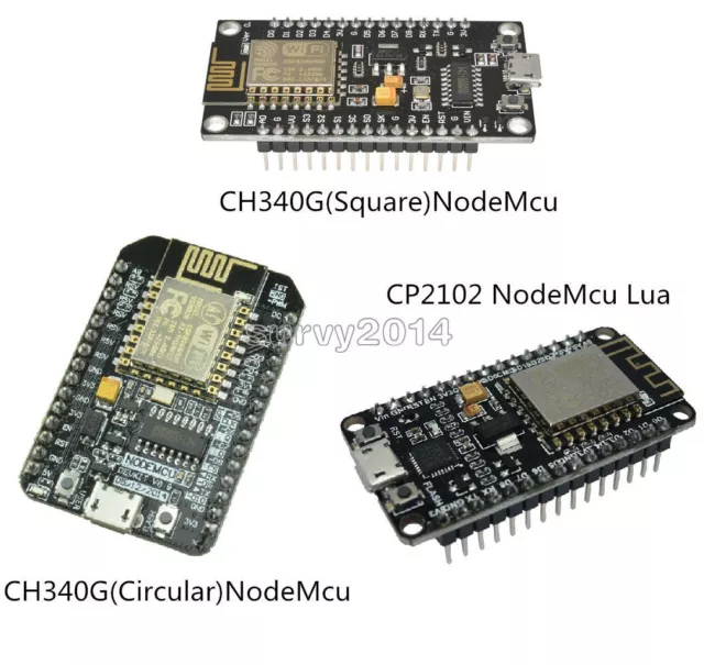 ESP8266 ESP-12E CP2102 CH340G NodeMcu Lua WIFI Internet Development Board Module