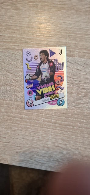 Carte Sportive Gianluigi Buffon Autograph 1/1 - Topps Juventus 2024-25 - Gold Foil