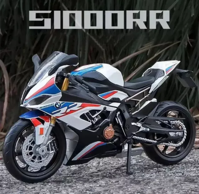 Maisto 1:12 Diecast BMW S 1000 RR Motorcycle - Scale Model Toy