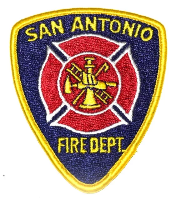 SAN ANTONIO TEXAS TX Fire Patch EMS Rescue Public Safety 4.25”