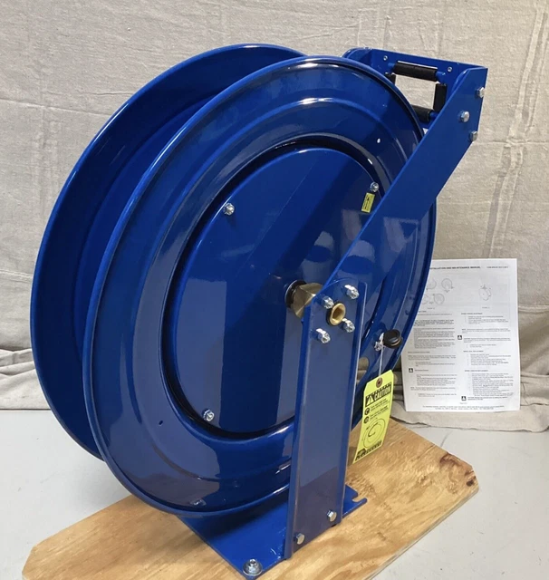 COXREELS TMPL-N-4100 Spring Return Hose Reel 100 ft 2,500 psi
