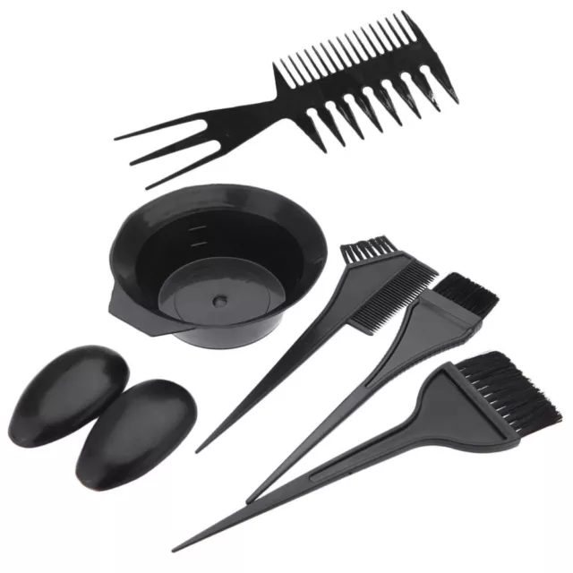 Haarstyling-Zubehör Friseurwerkzeuge Friseur Haarfarbe Pinsel Schüssel Set