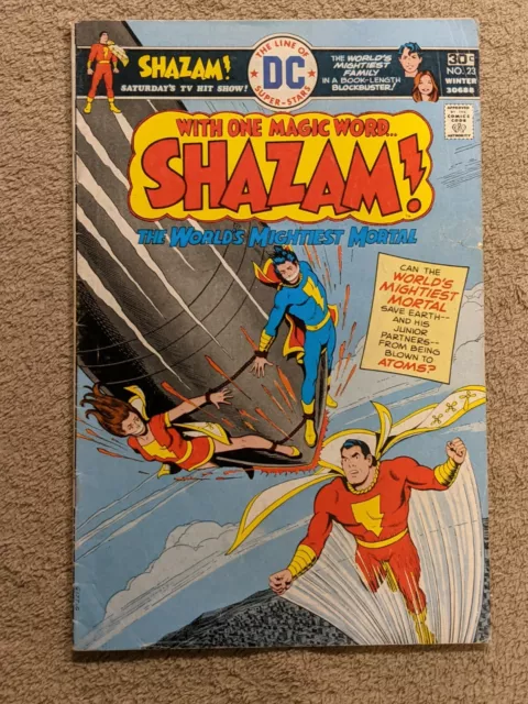 Shazam #23 The Worlds Mightiest Mortal DC Comics 1976 Bronze Age Comic Book