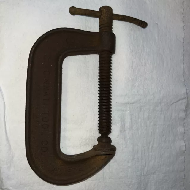 Vintage Cincinnati Tool Co No 540 4" Standard C-Clamp Made in USA