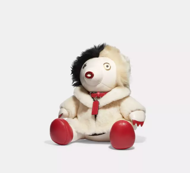 Coach Disney Villains Cruella Collectible Bear Plush New with Tags