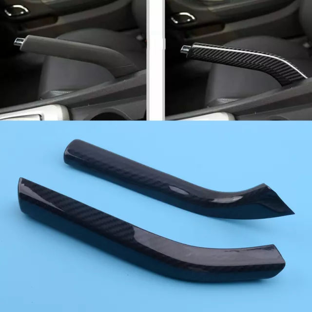 Carbon Fiber Car Brake Handbrake Cover Case Fit For Chevrolet Camaro 2010-2015