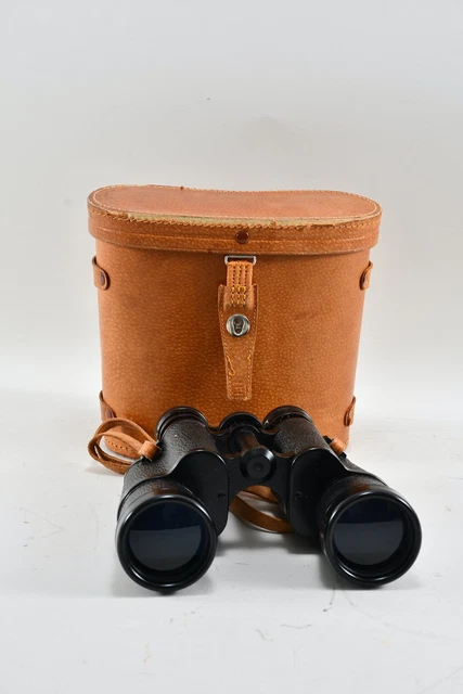 L85L04- Sportsman Fernglas, 10x50, No 36588, made in Japan, im Köcher