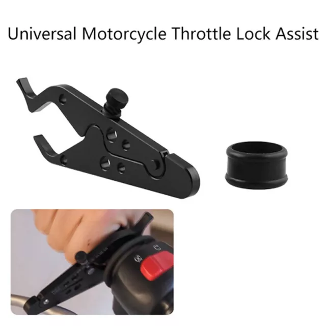 Universal Motorcycle Throttle Lock Assist Cruise Control with Silicone RingYUFE