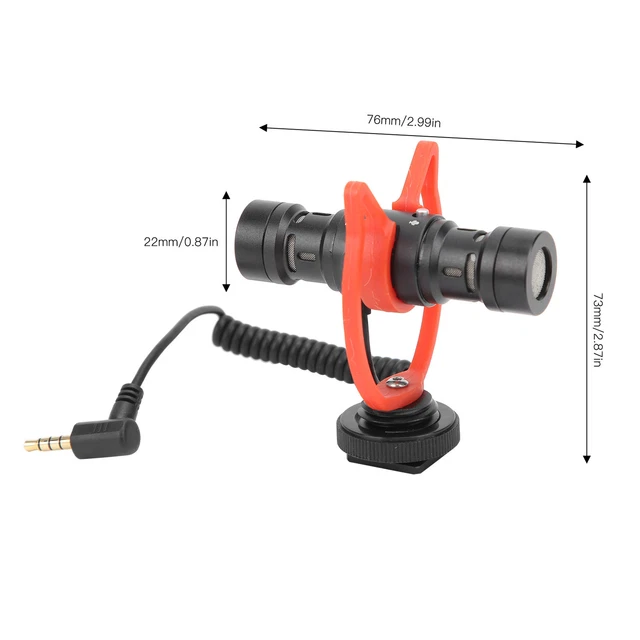 MicW I436, Mini Microfono Da Registrazione Professionale Per IPhone, IPad E IPod, Connettore 4 Poli, Colore Argento - Foto 4