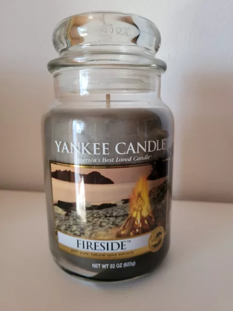 Yankee Candle, Fireside, Ungebrannt, Housewarmer 623 g, Duftkerze, Glaskerze