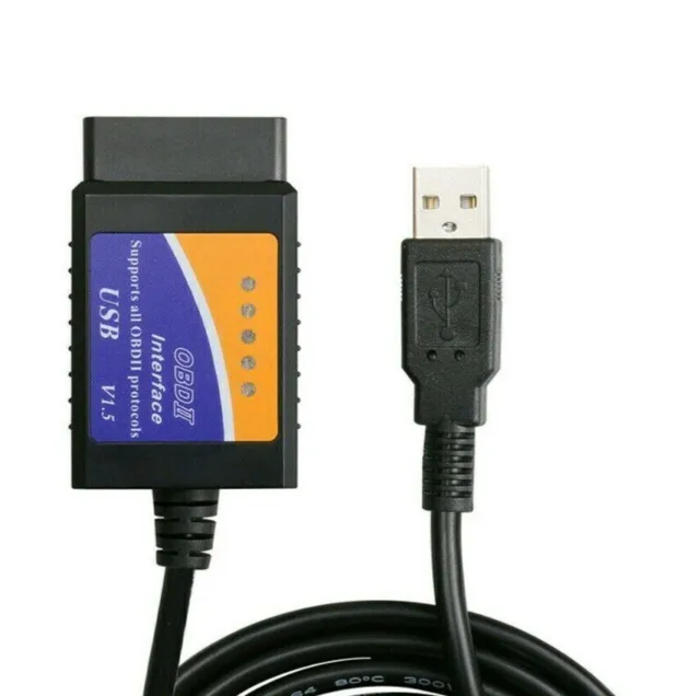 ELM327 USB-Schnittstelle OBDII OBD2 Diagnose Auto Auto Scanner Scan Tool Kabel