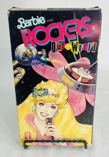 BARBIE AND THE Rockers Out Of This World 1987 VHS PicClick CA