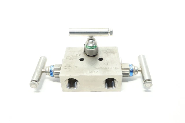 Pgi M-501SDT-VS Stainless Instrument Manifold 6000psi