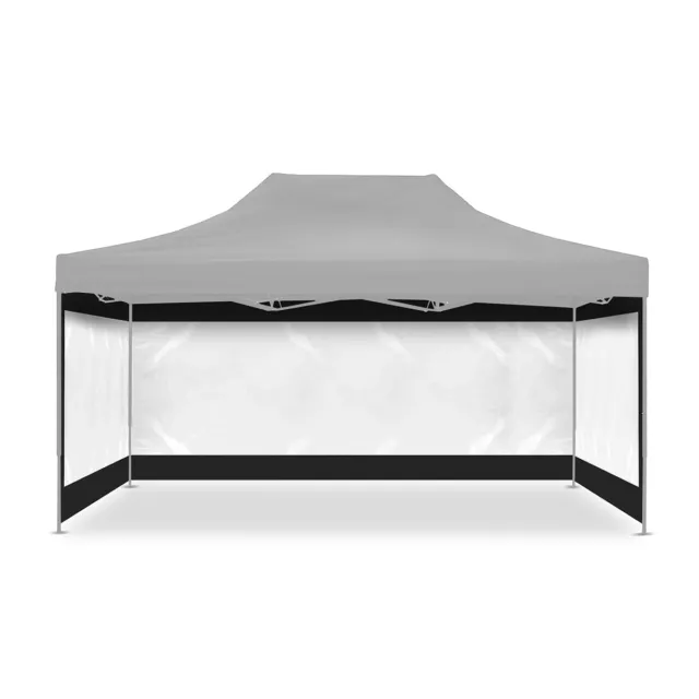 4 Parois pour pavillon pour Pavillion pliable 3x4,5m transparent Tourtecs