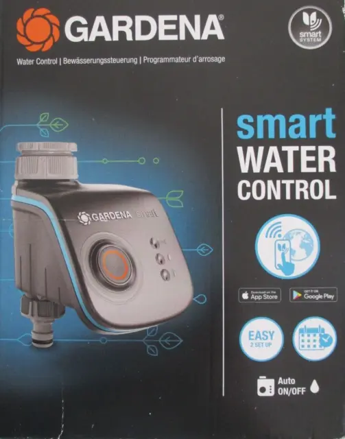 Gardena 19031 Smart Water Control Intelligenter Bewässerungscomputer Ohne Ovp