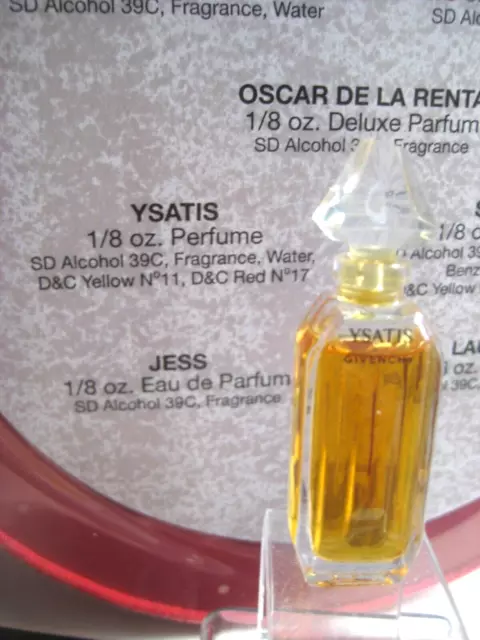 🎁1990S NEW 4ML Mini Vintage **PARFUM** Givenchy Ysatis only! pure ...