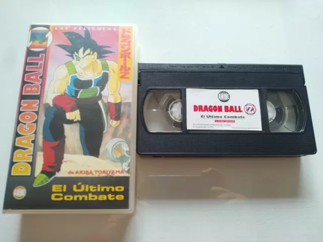 Dragon Ball Z Estalla El Ultimo Combate Akira Toriyama VHS Cinta Español