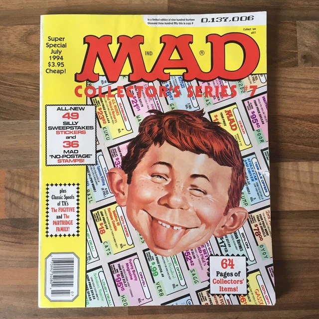 VINTAGE SUPER SPECIAL July 1994 MAD Magazine Collector’s Series 7 £4.99