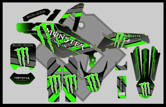 Ron Graphics SUR-RON GRAPHICS KIT for Sur-Ron Light Bee X Surron Wrap Sticker ...