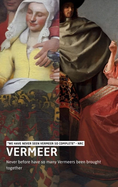 2 Tickets to Vermeer Exhibition, 4 April 2023, 16:30 (closes 23.00) Rijksmuseum