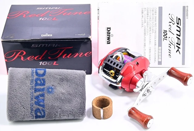 DAIWA SMAK 100L RED TUNE Boat Reel Excellent $119.00 - PicClick