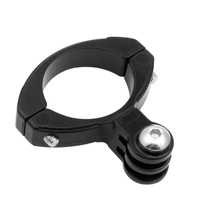 Motorcycle Handlebar Clamp Mount Stand Holder Bicycle Bike Clip for Gopro Camera