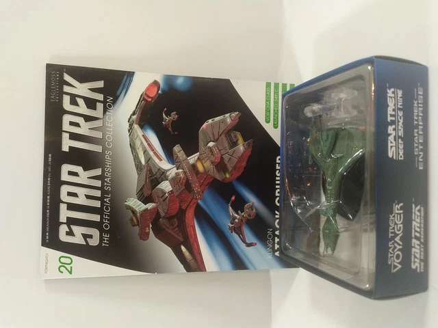 Gedetailleerd Ruimteschip Model Star Trek 22e-eeuws Klingon Bird-of-Prey Sterrenschipmodel - Eaglemoss Officiële Collectie