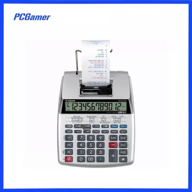 Canon P23-DTSC II 2-Colour Printing Calculator 12 Digits P23DTSCII