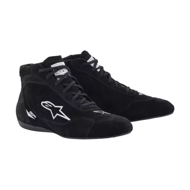 Neu Alpinestars Fahrerschuh SP V2 Schwarz (FIA) (44)