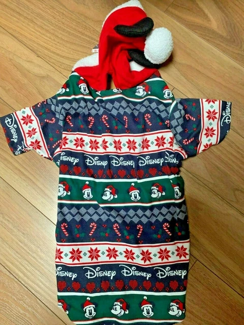 BNWT Primark Christmas Disney Mickey Mouse Family Pet Outfit, Medium