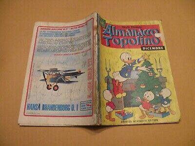 Almanacco Topolino 1971 N° 180 Mondadori Disney Originale Discreto Bollini