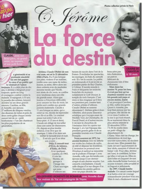 Coupure de presse Clipping 2010  - C. Jérôme - ( 2 page)