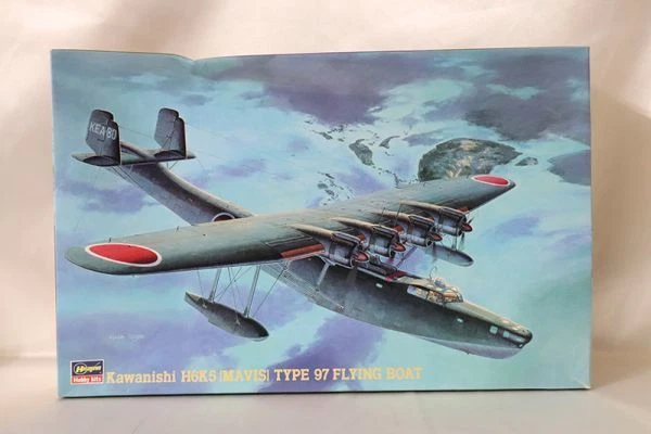 Unassembled 1/72 Kawanishi H6K597 Large Flying Boat 23 Japanese Navy Np6 51826 H