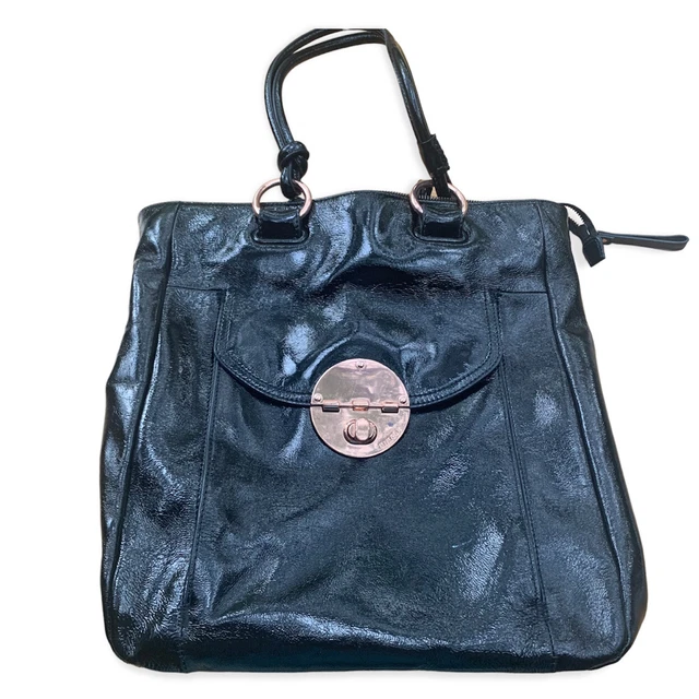 Mimco Tote Black Rose gold hardware