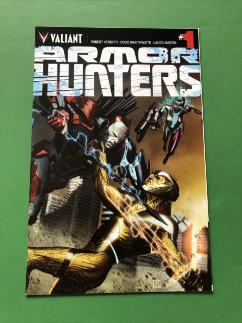 Armor Hunters Issue #1, Chrome Variant Cover, Jorge Molina, Valiant Comics, 2014