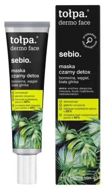 Masque Tolpa Dermo Visage Sebio Noir Detox