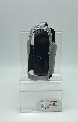 Cover Case da Cintura per Sony Ericsson T68 Argento Similpelle
