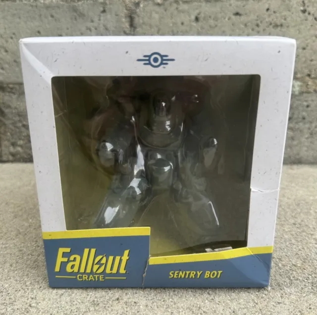 Fallout Crate Sentry Bot Figure NEW IN BOX Loot Crate Bethesda 2021