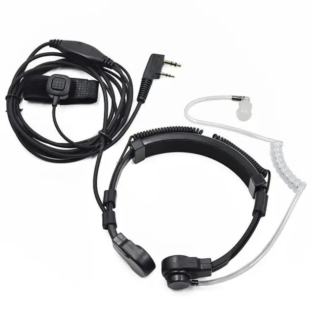 Replacement Throat Mic Earpiece Headset For Baofeng UV5R 888S UV82 UV-B6 UV8D c