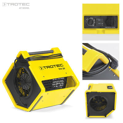 TROTEC Ventilateur Turbo TFV 30 | Radial | 3 vitesses de ventilation | 2200 m³/h