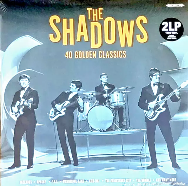 The Shadows 40 Golden Classics - 180-Gram Vinyl 2-Lp Set  " New, Sealed "