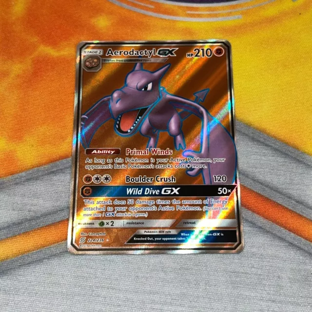 Aerodactyl GX RR Holo 045/094 Sun & Moon Expansion Pack Miracle Twin F –  SelectAnime